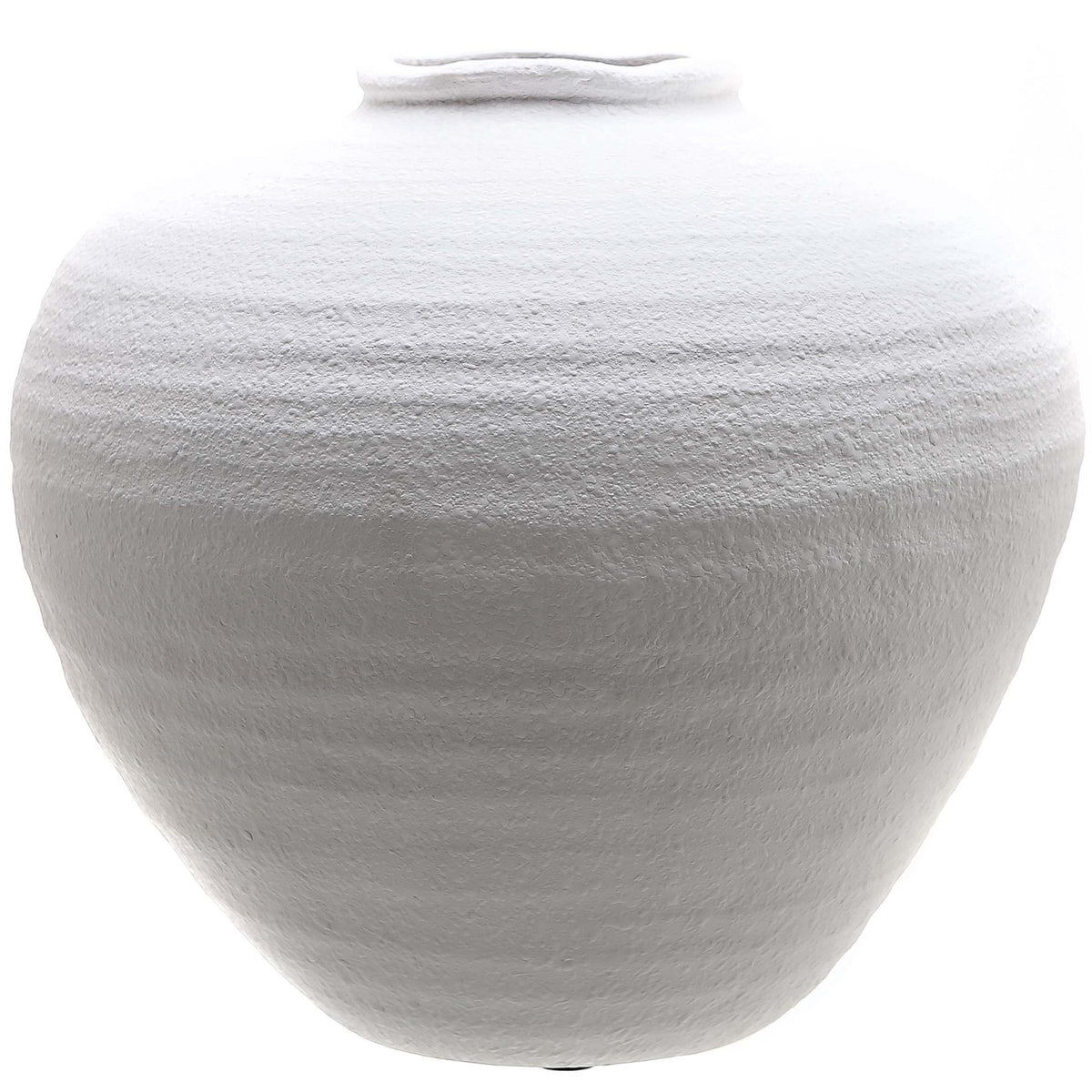 Roseden Matt White Ceramic Vase