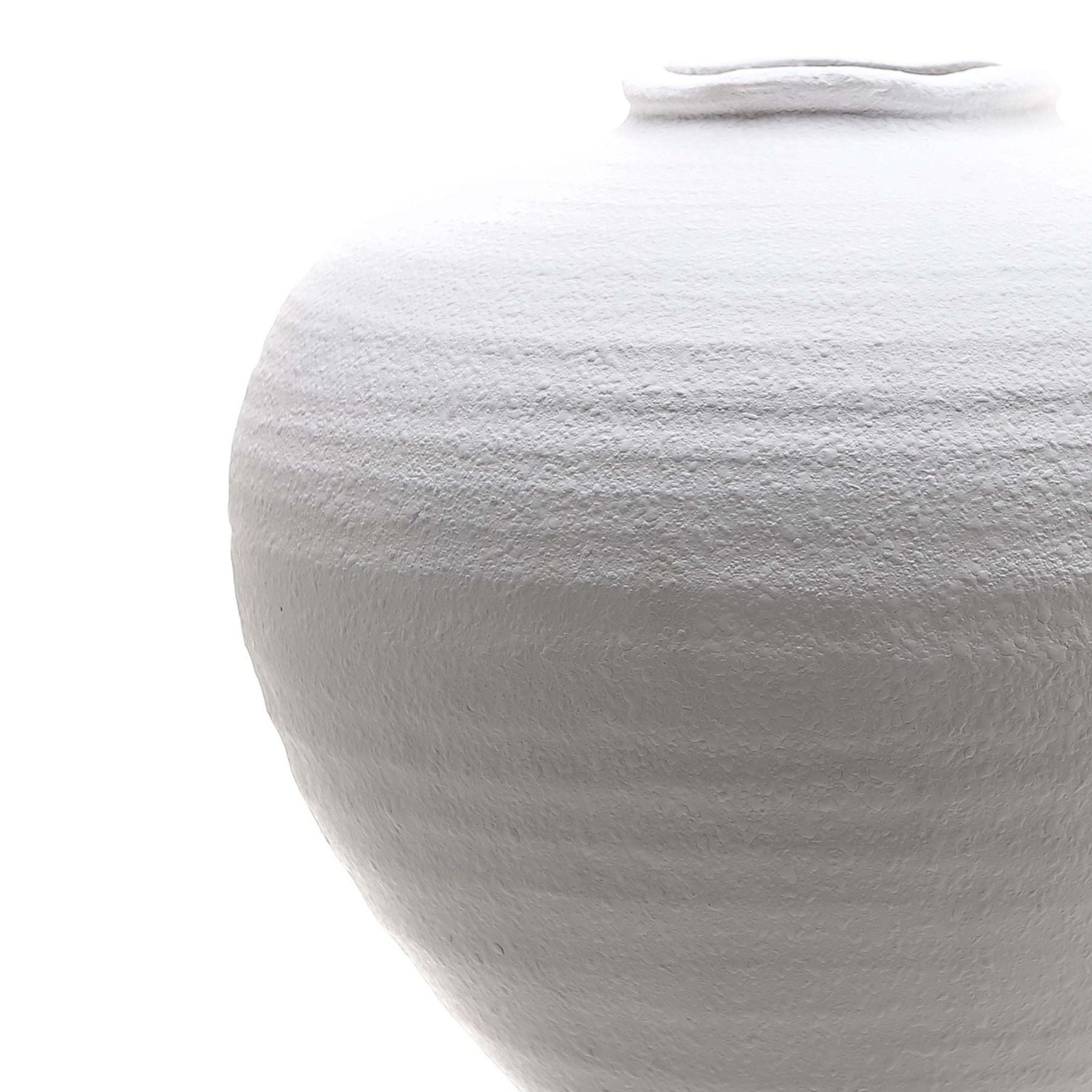 Hartside Large Matt White Vase