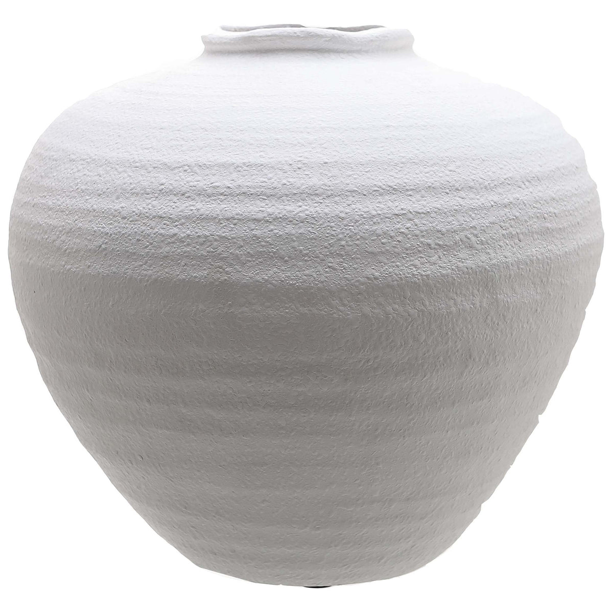 Hartside Large Matt White Vase