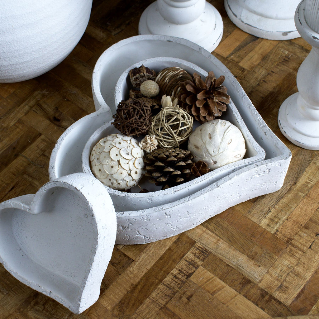 Bavington Set of Three Matt White Ceramic Dishes