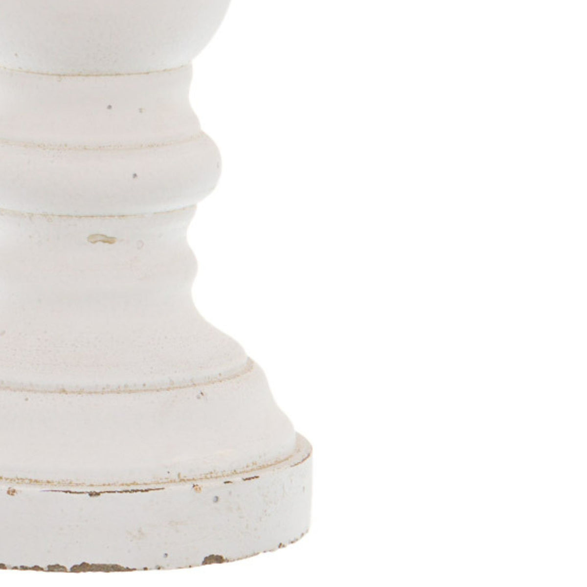 Callerton Large Matt White Column Candle Holder