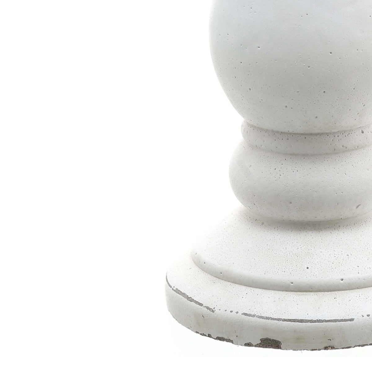 Ancroft Matt White Ceramic Candle Holder