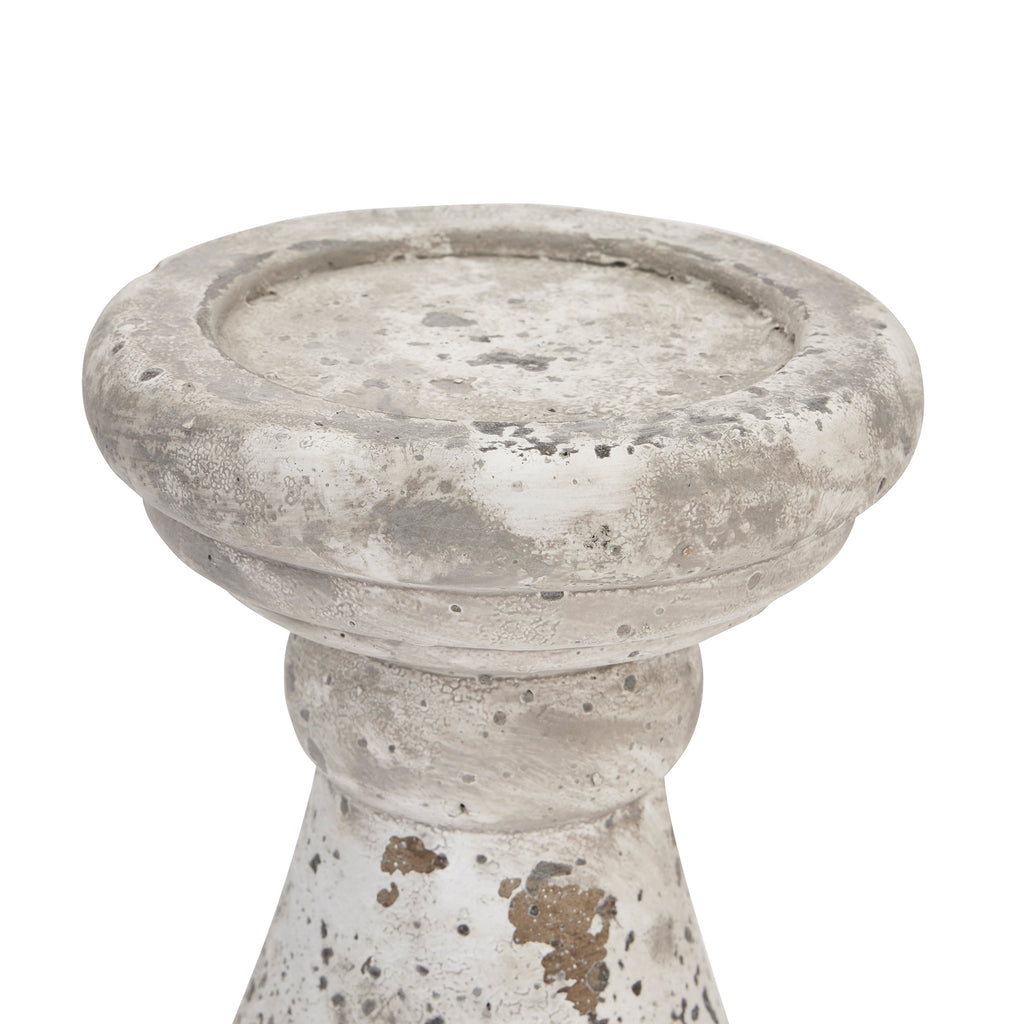 Fenwick Stone Ceramic Candle Holder