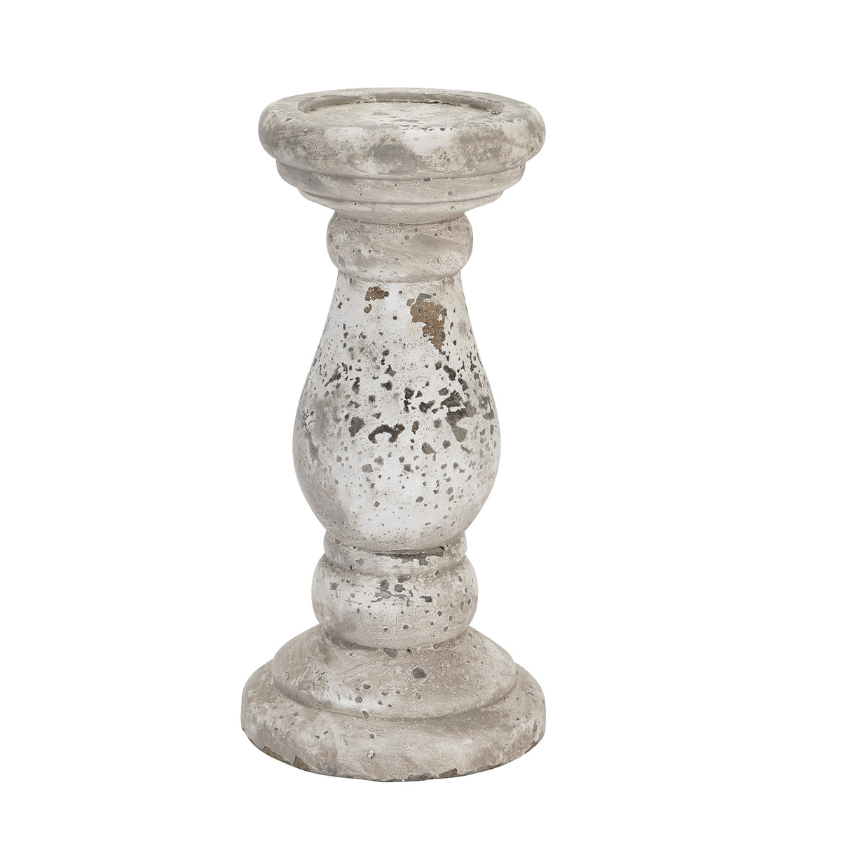 Fenwick Stone Ceramic Candle Holder