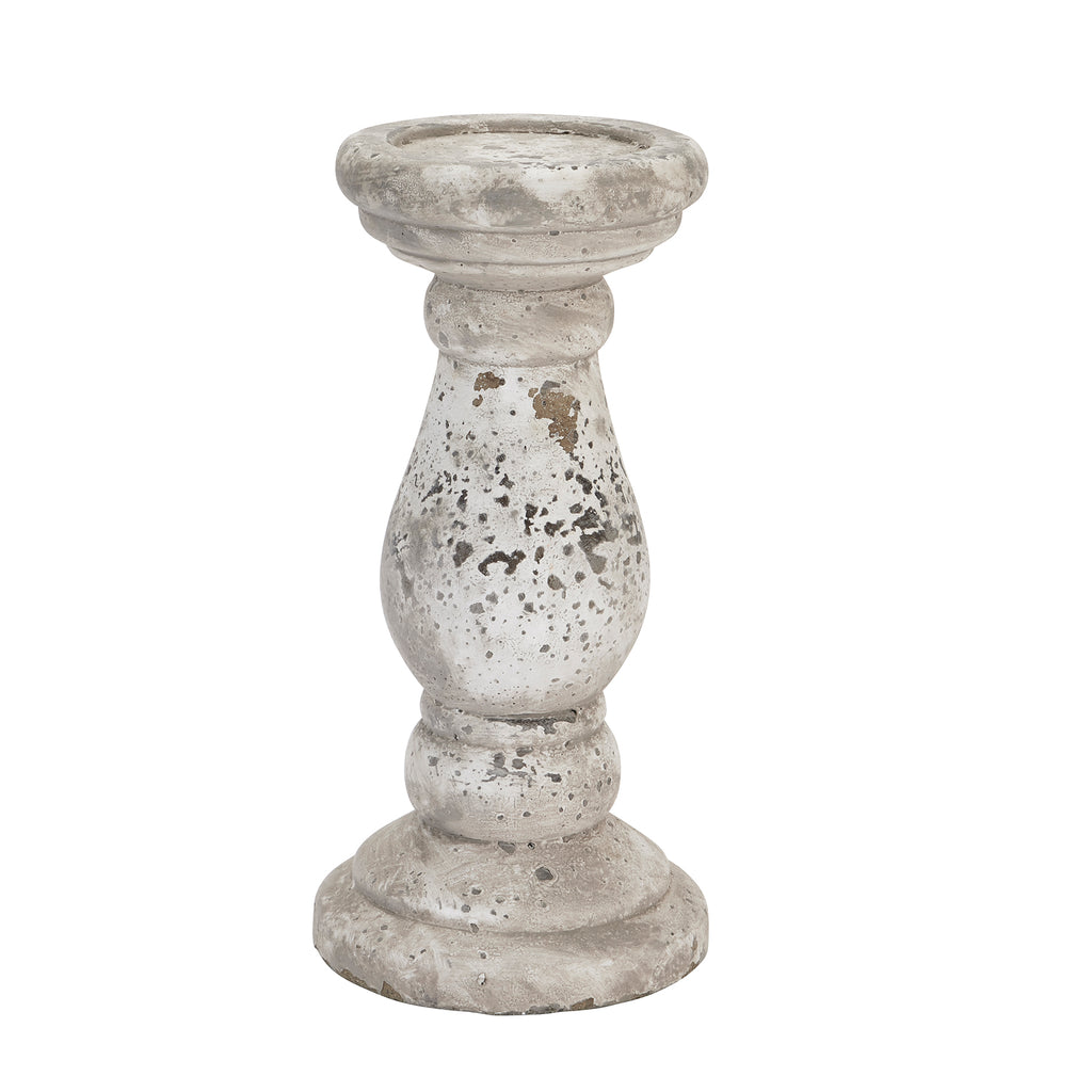 Fenwick Stone Ceramic Candle Holder
