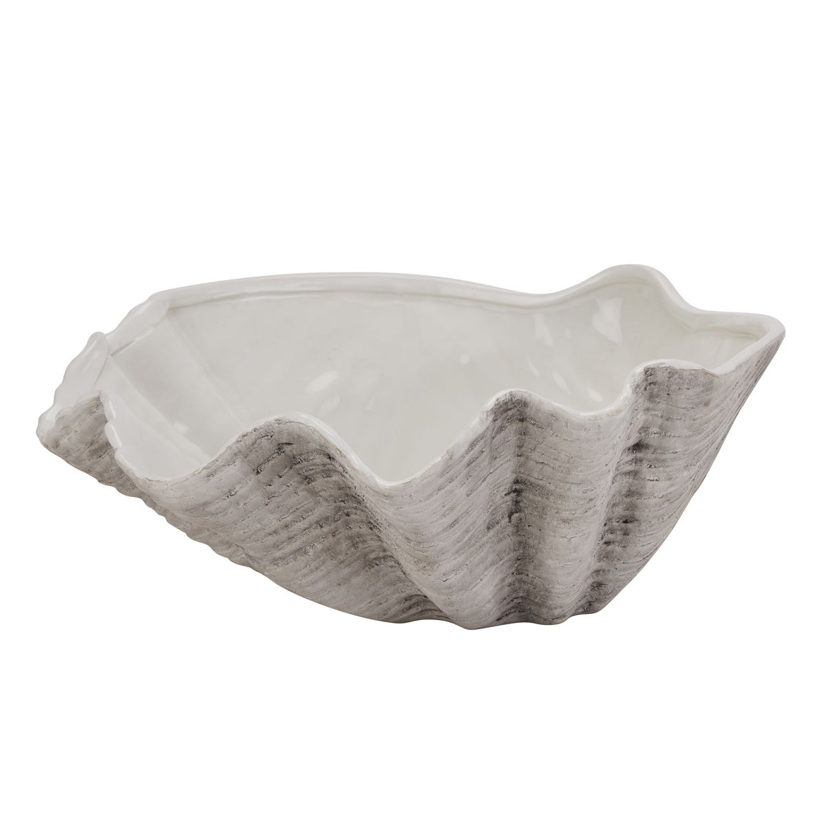 Barmoor Large Ceramic Shell Bowl
