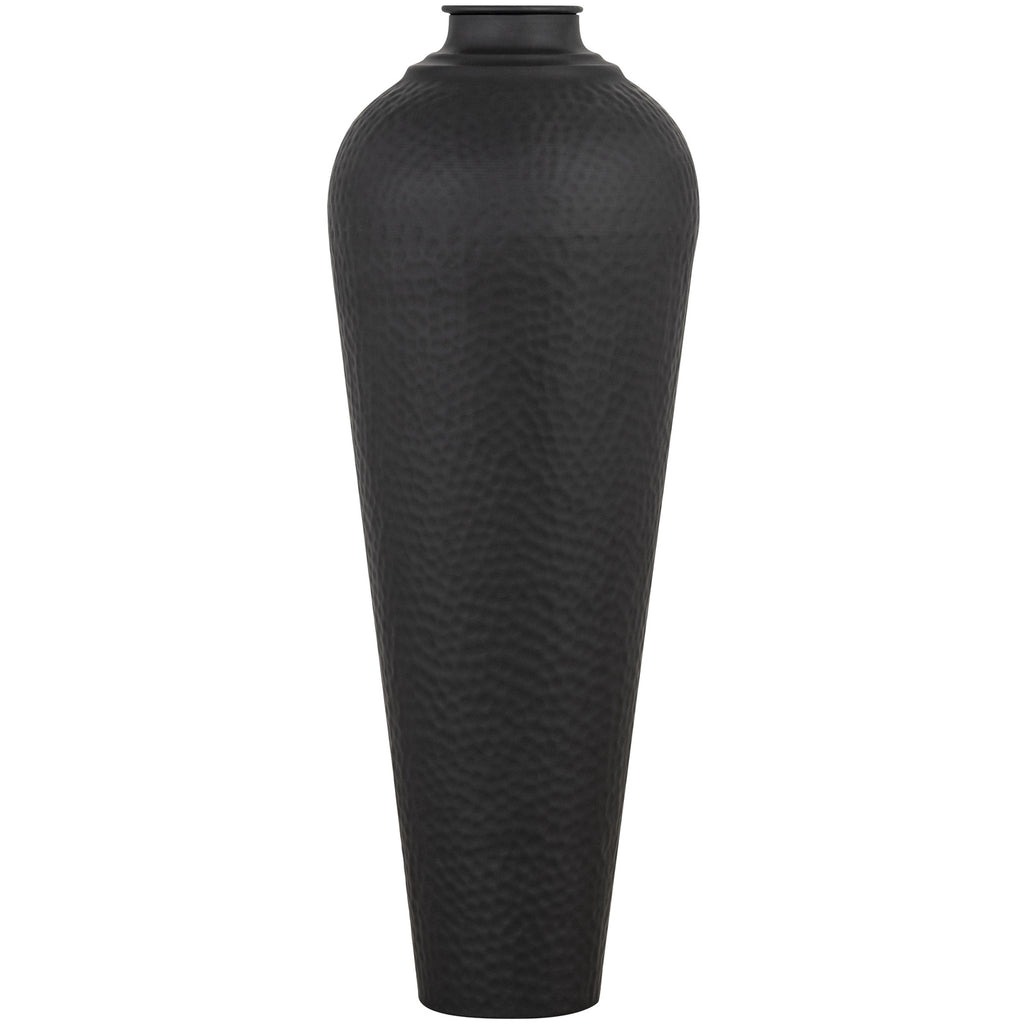 Tosson Medium Hammered Metal Vase
