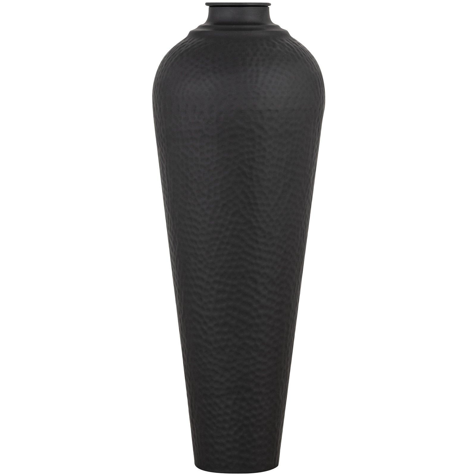 Tosson Medium Hammered Metal Vase