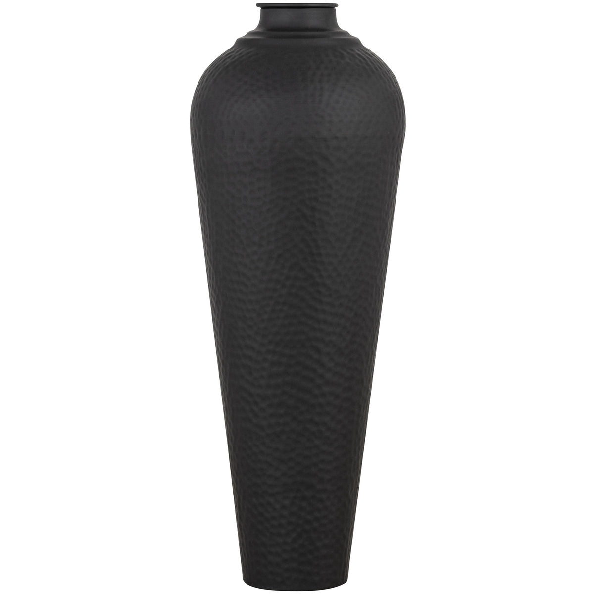 Tosson Medium Hammered Metal Vase