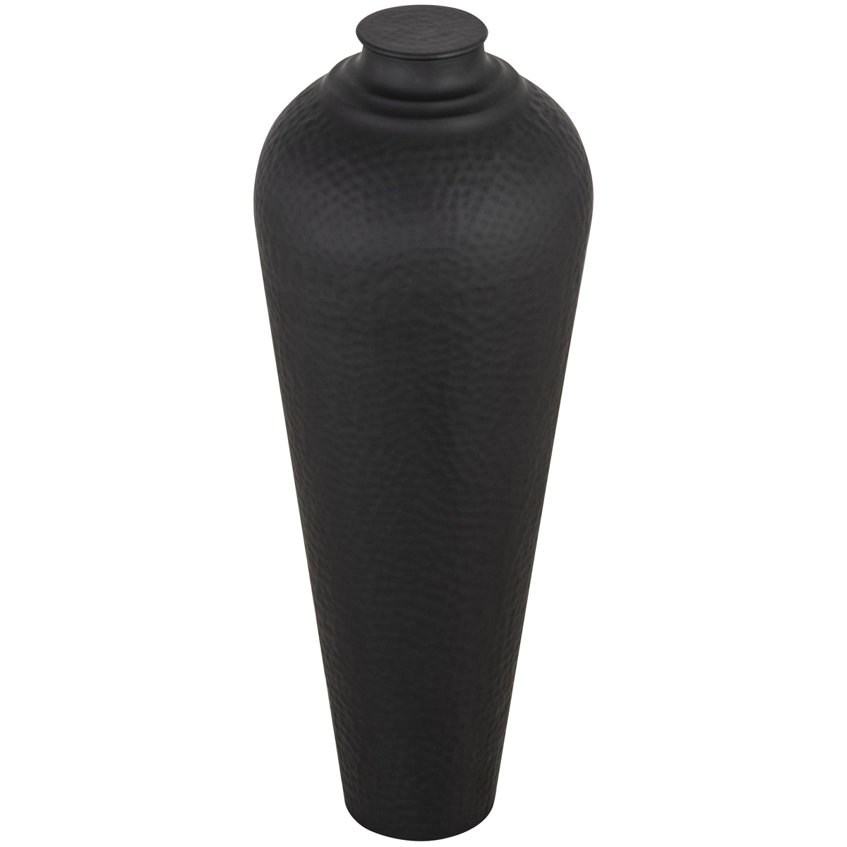 Tosson Medium Hammered Metal Vase