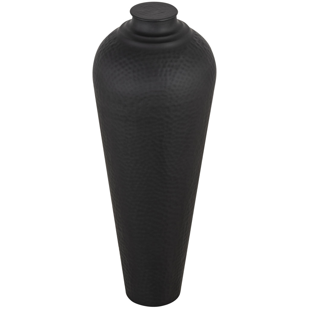 Tosson Medium Hammered Metal Vase