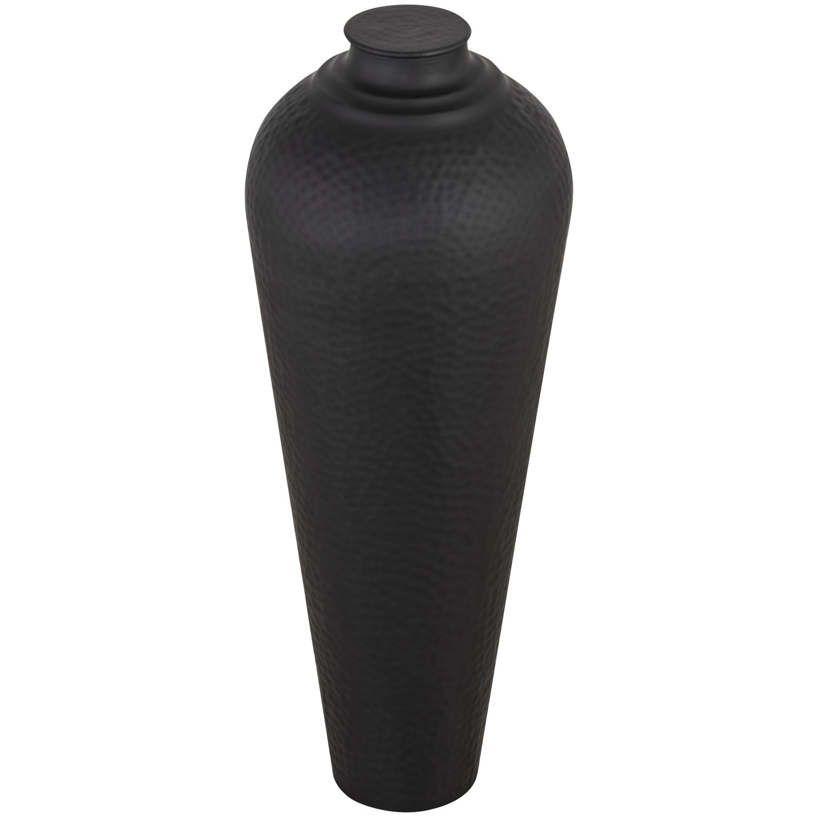 Tosson Medium Hammered Metal Vase