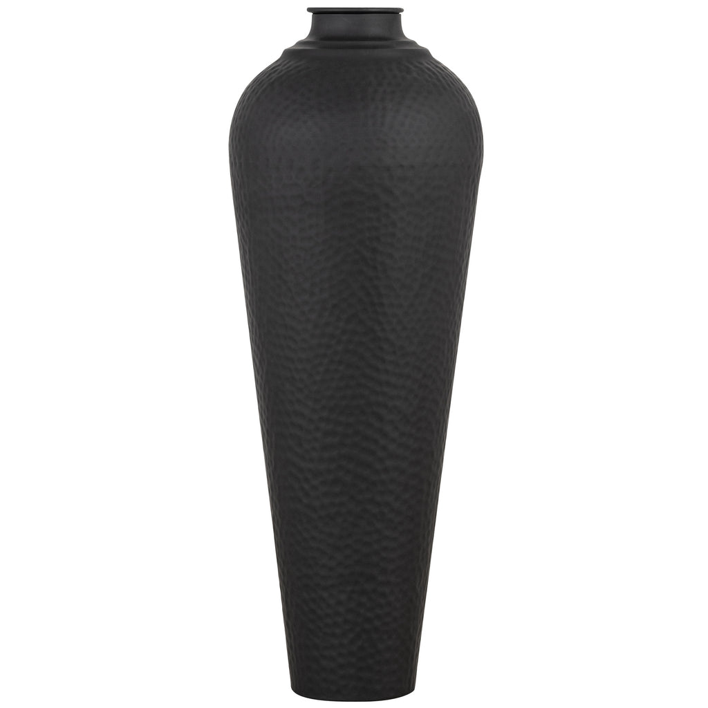 Tosson Medium Hammered Metal Vase