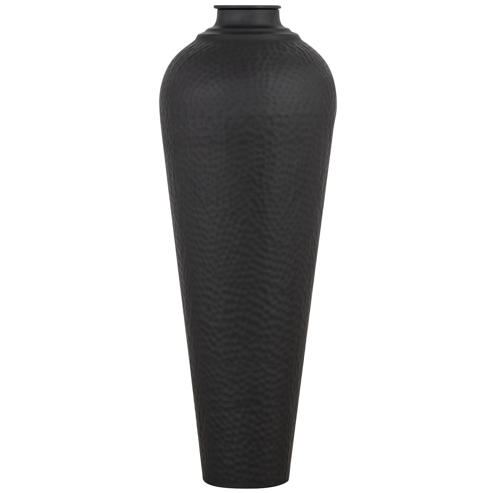 Tosson Medium Hammered Metal Vase