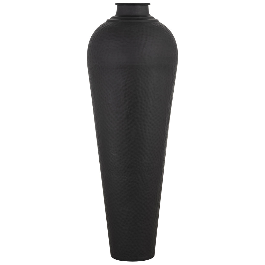 Yeavering Large Hammered Metal Vase