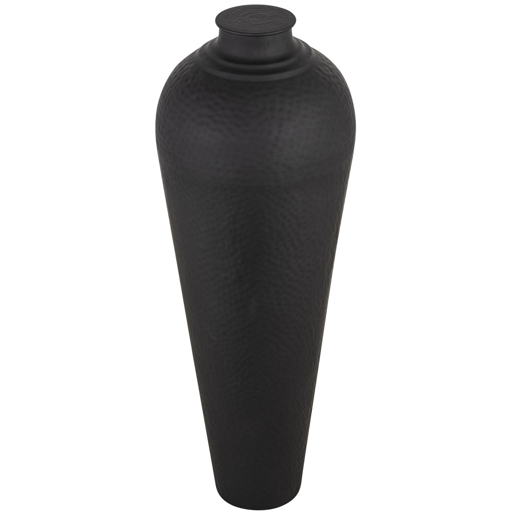 Yeavering Large Hammered Metal Vase