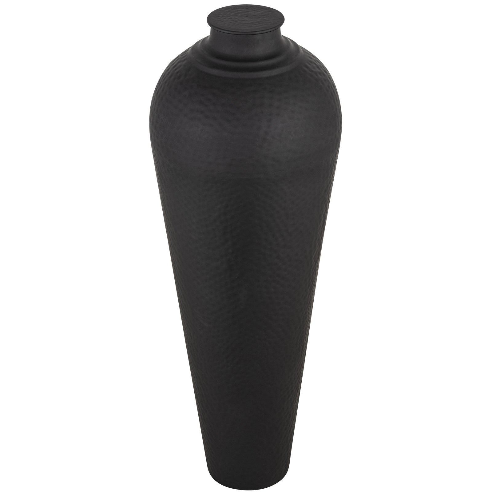 Yeavering Large Hammered Metal Vase
