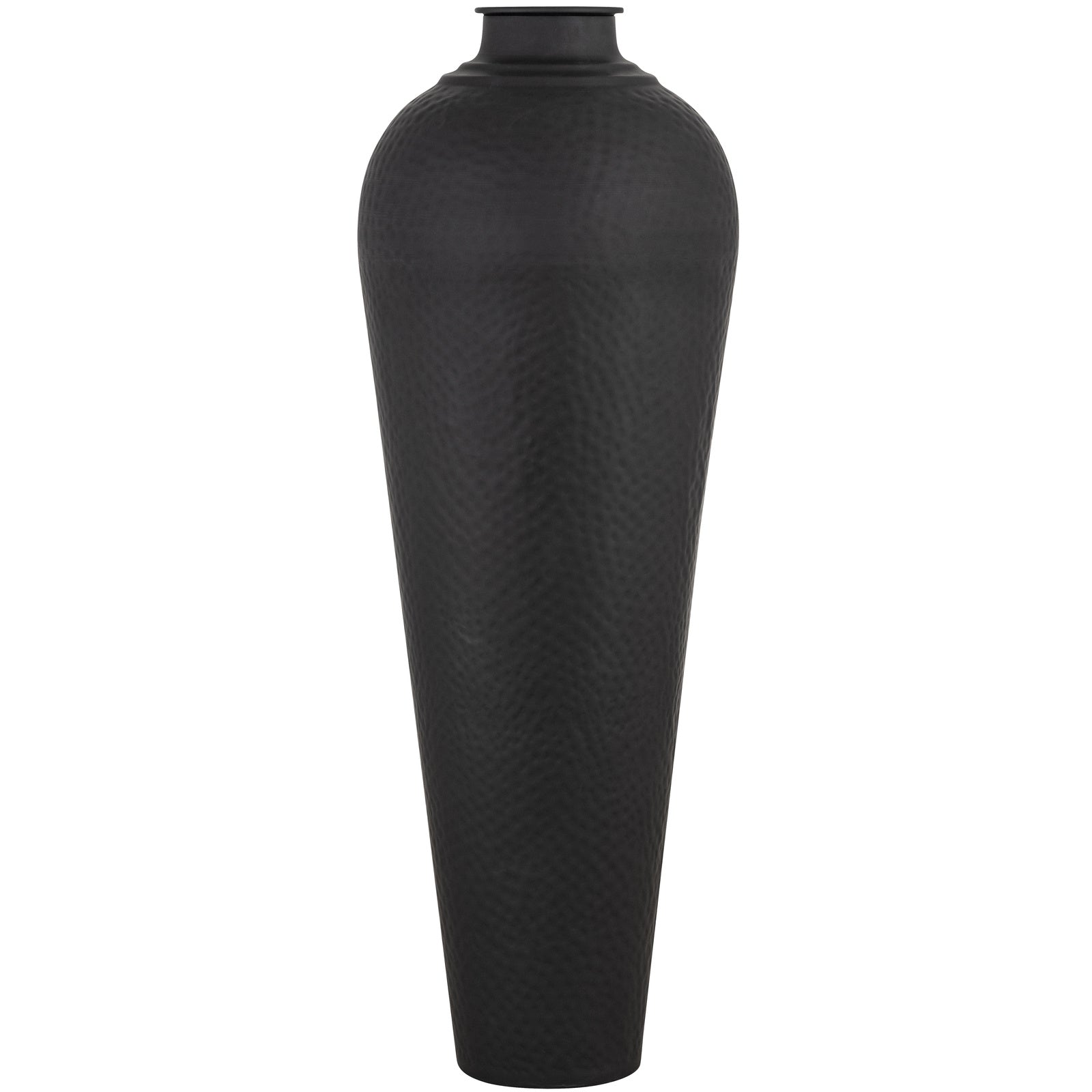 Yeavering Large Hammered Metal Vase