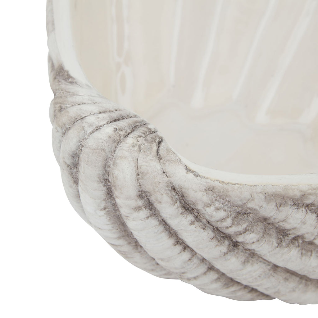Holburn Medium Ceramic Shell Bowl