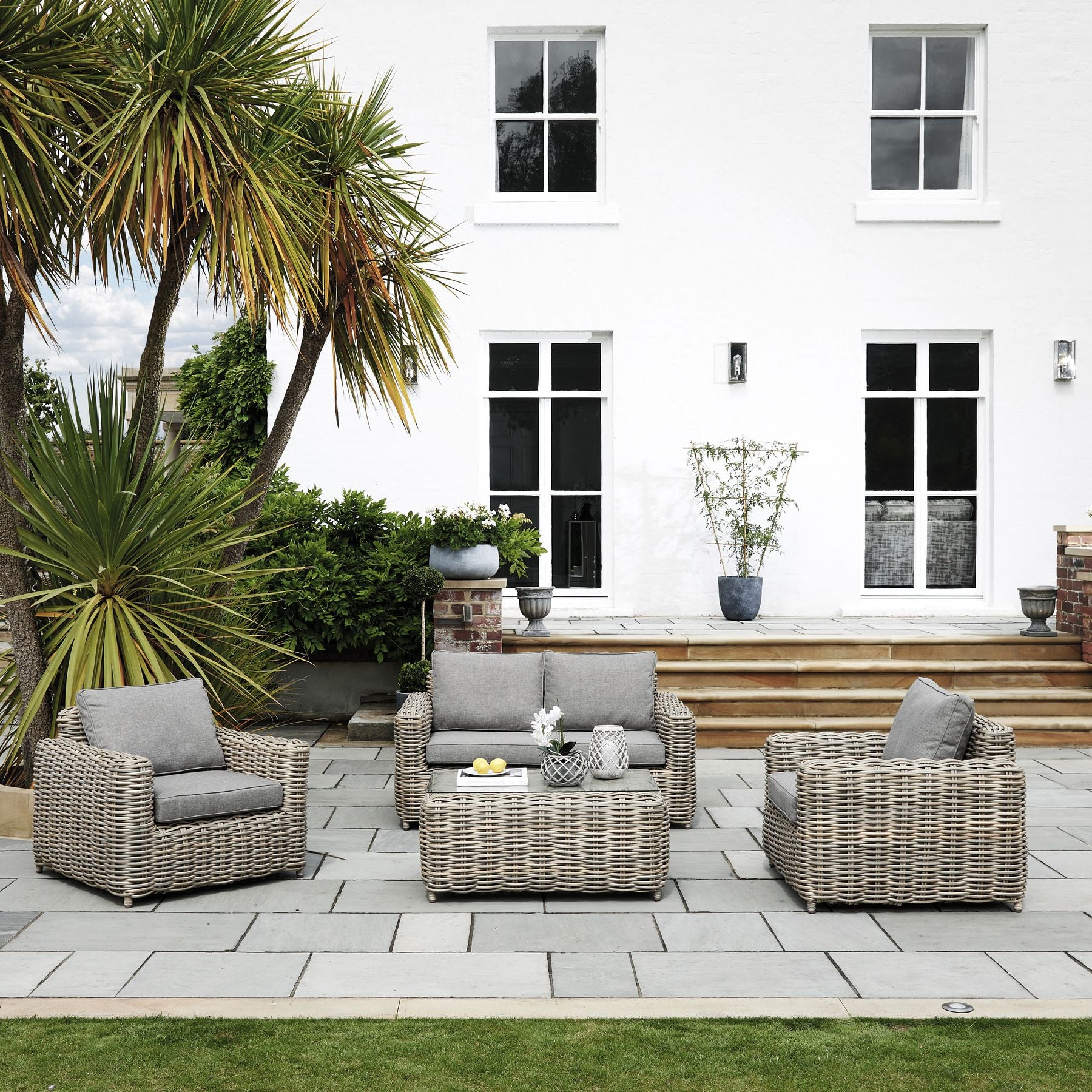 Harnham Rattan Four Seater Set
