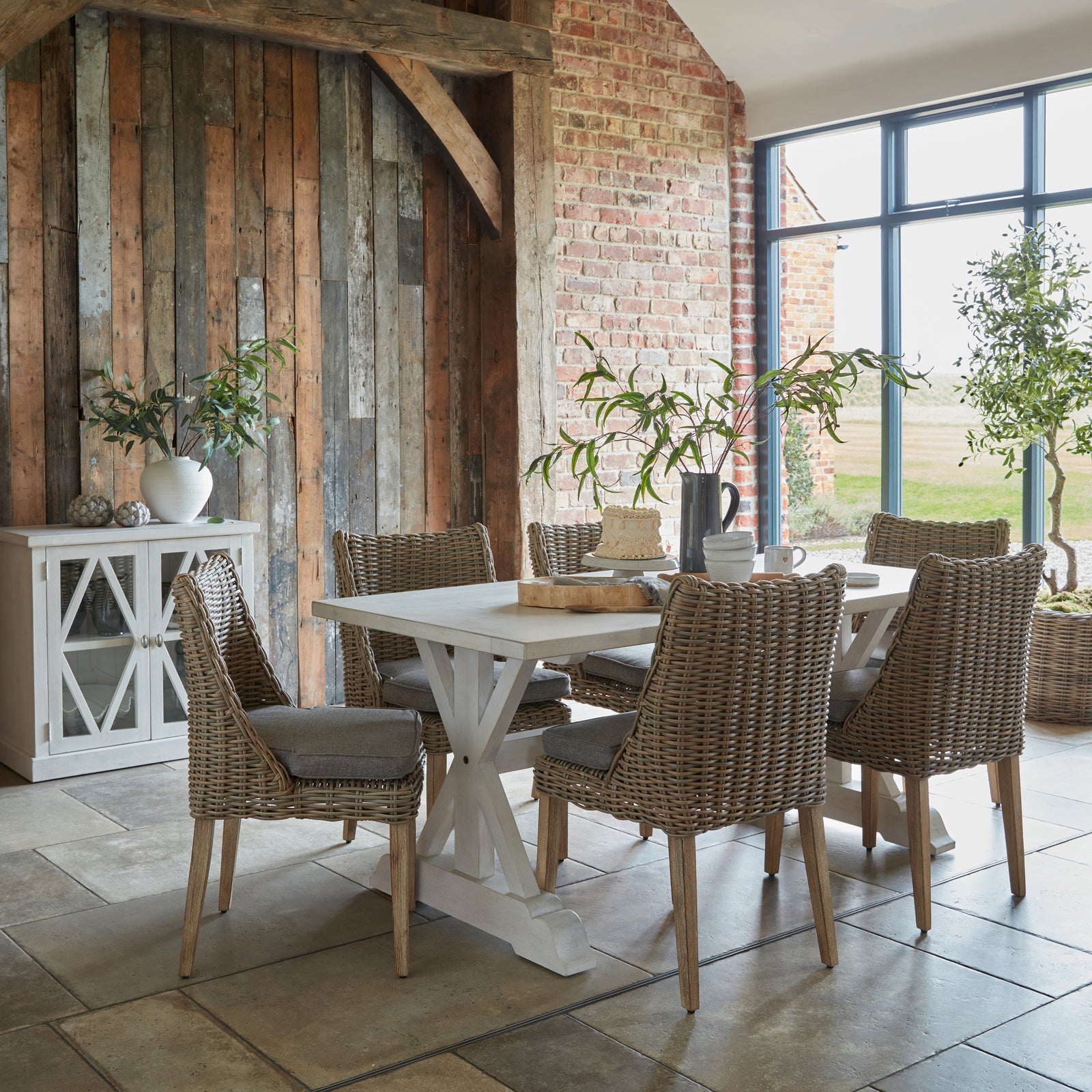 Wallridge Woven Dining Chair