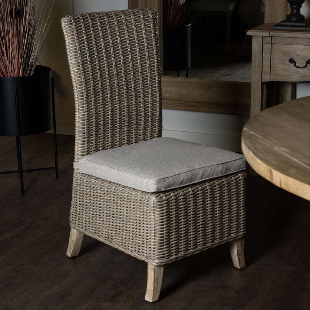 Choppington Woven Outdoor Dining Chair