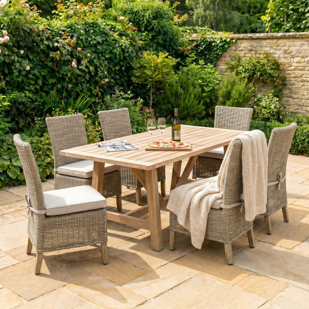Choppington Woven Outdoor Dining Chair