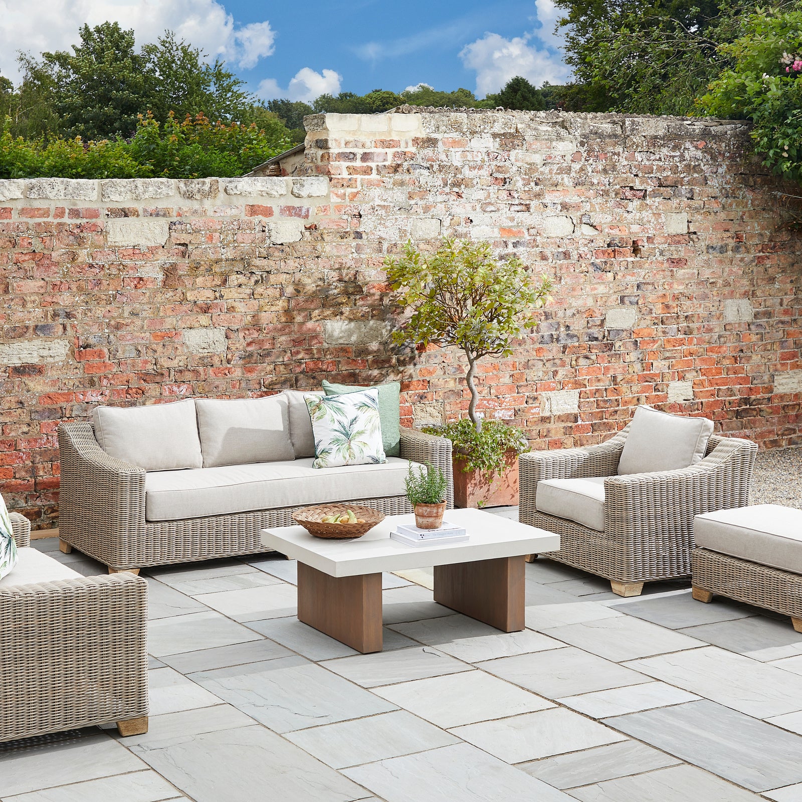 Newbiggin Woven Outdoor Armchair