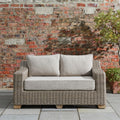 Hepscott Woven Outdoor Two-Seater Sofa