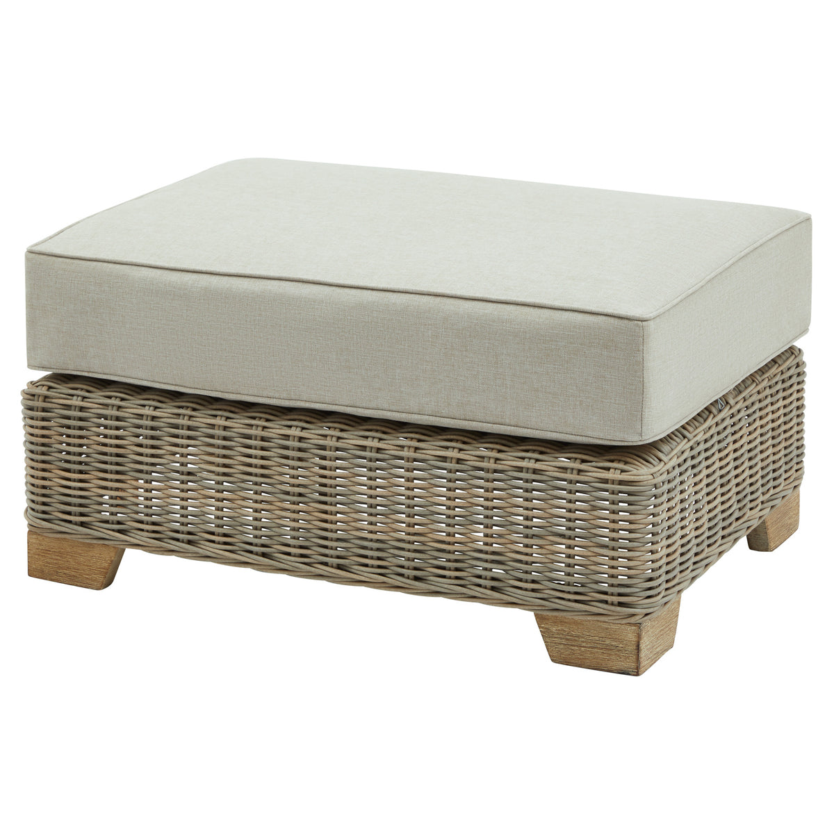 Cambois Woven Outdoor Footstool