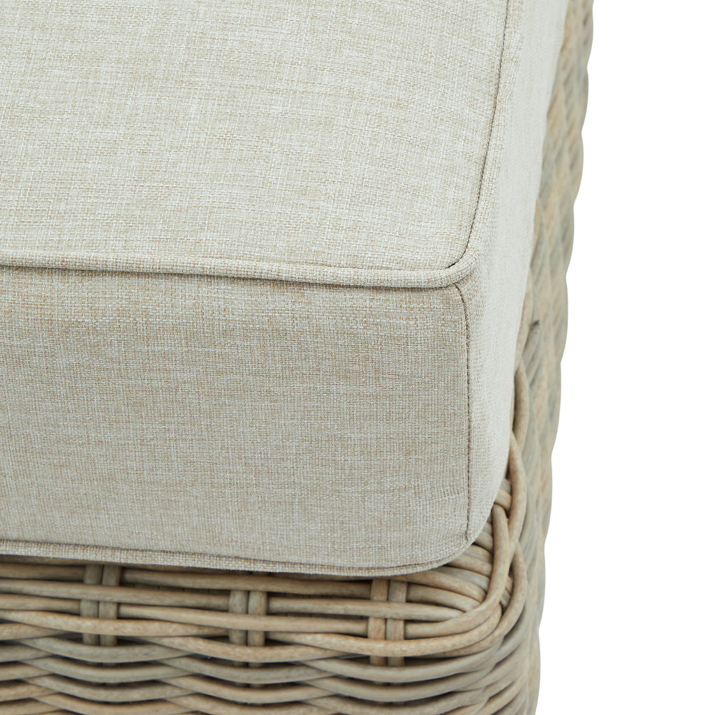 Cambois Woven Outdoor Footstool