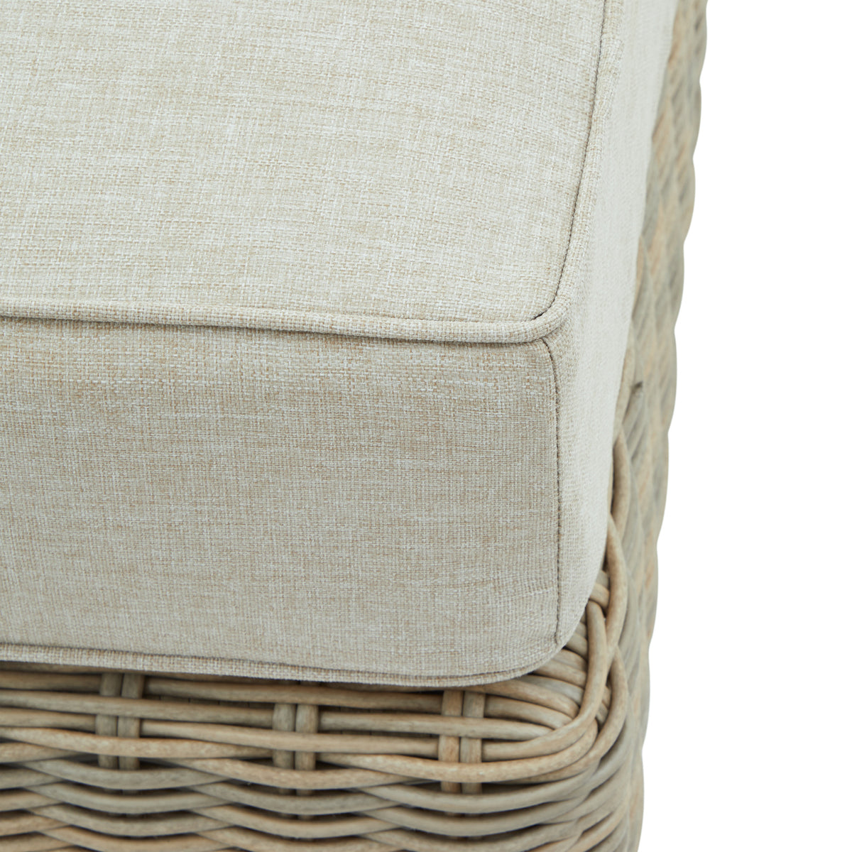 Cambois Woven Outdoor Footstool