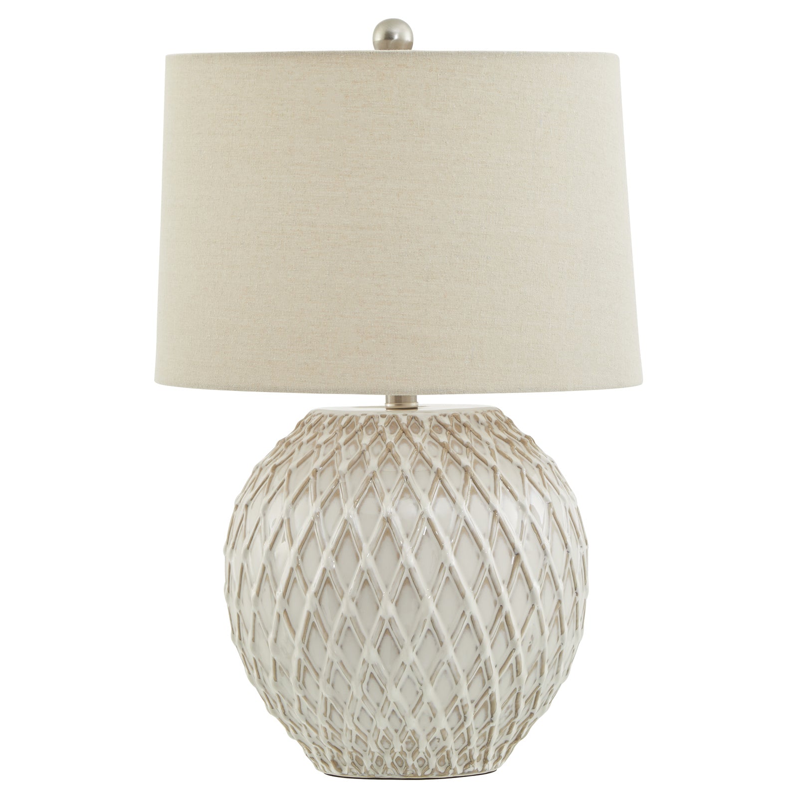 Plessey Lattice Ceramic Table Lamp