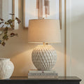 Plessey Lattice Ceramic Table Lamp