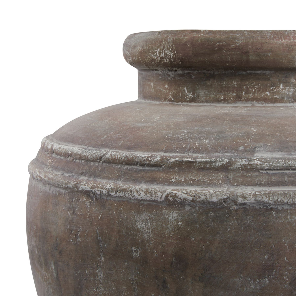 Detchant Large Brown Ceramic Water Pot