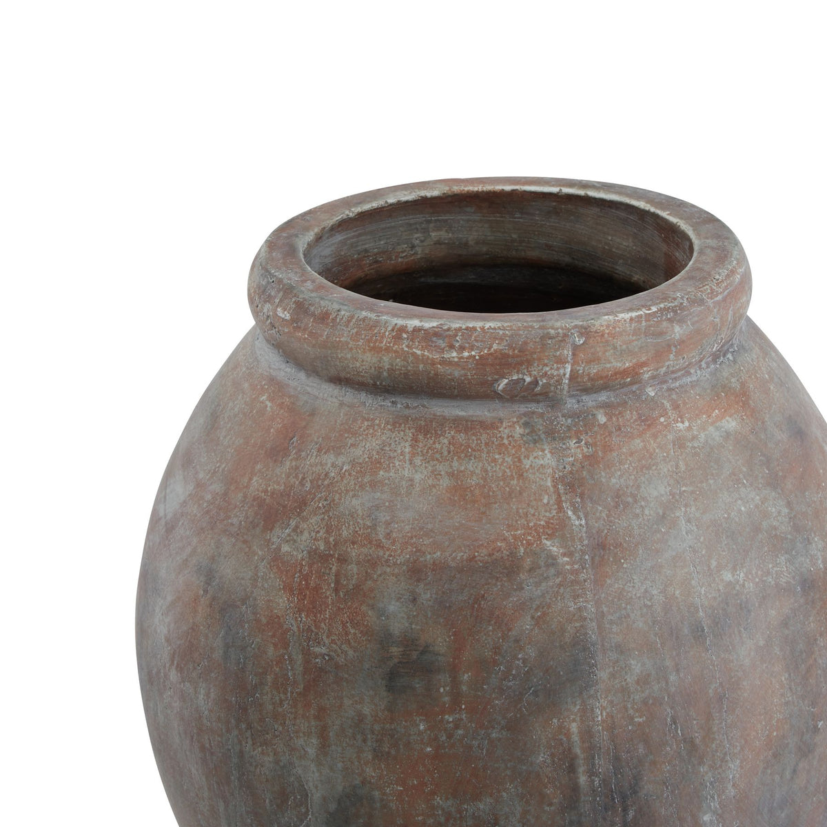Bewick Brown Ceramic Jar Planter