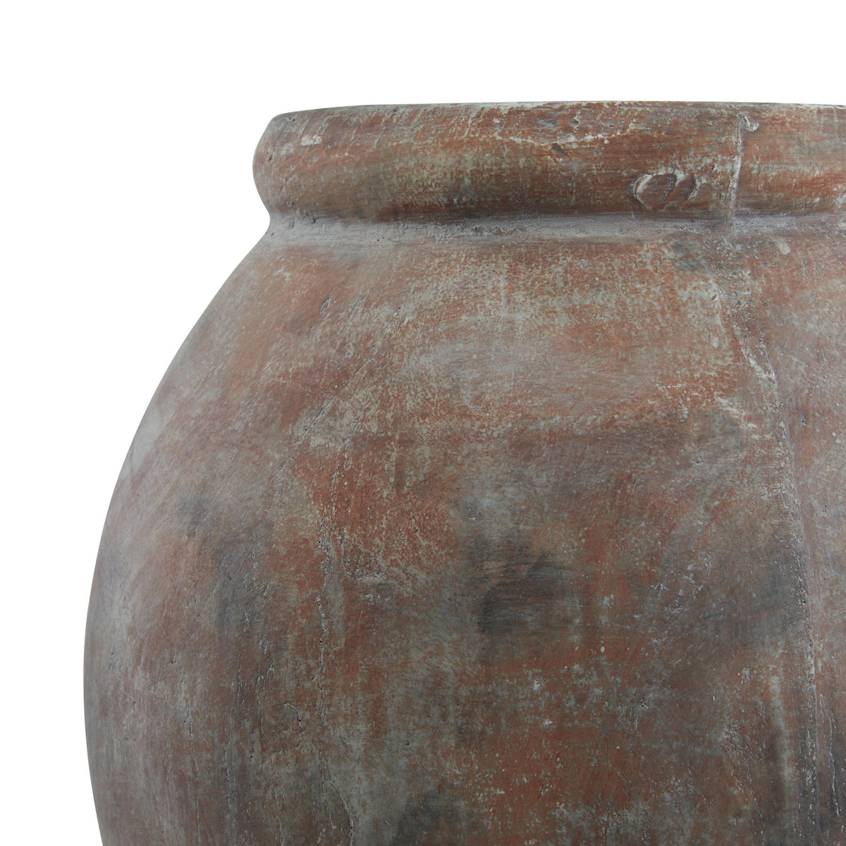 Bewick Brown Ceramic Jar Planter
