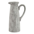 Broomley Tall White Ceramic Jug