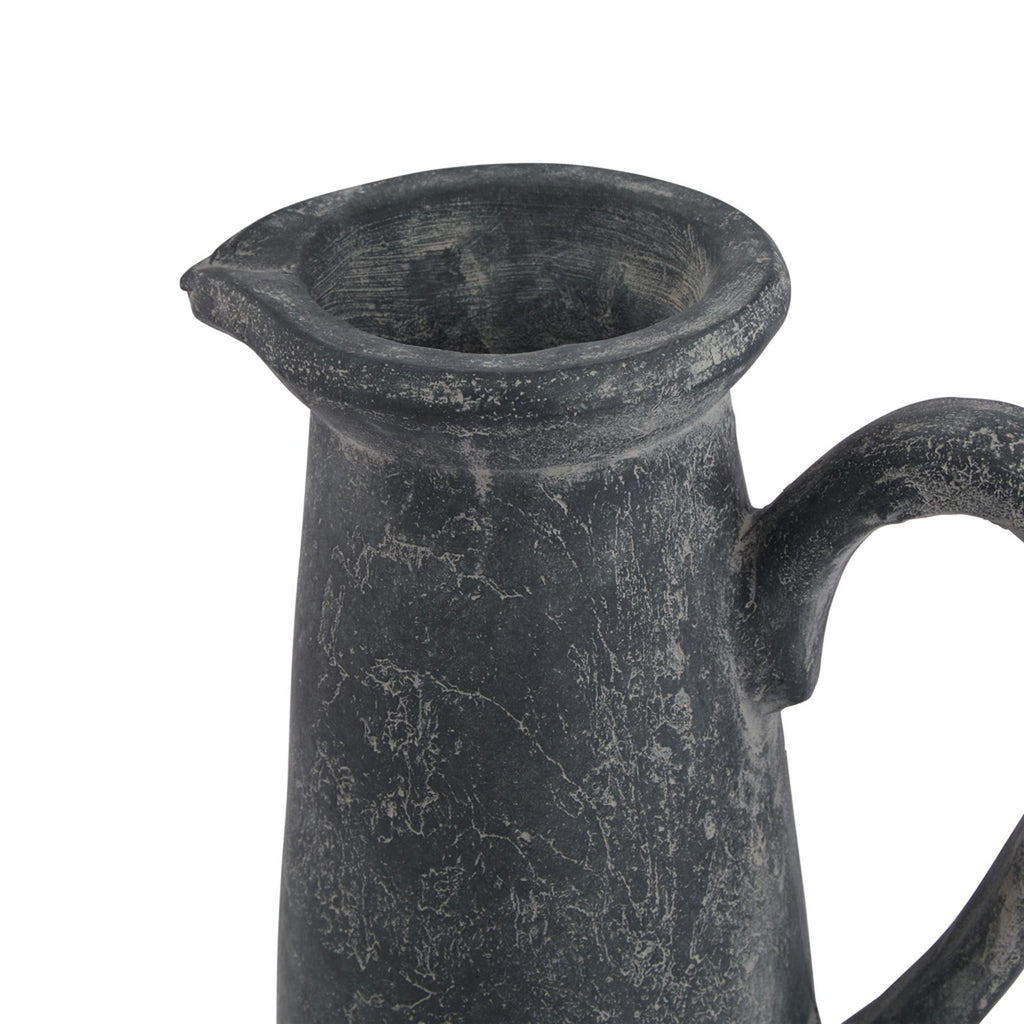 Alnham Tall Grey Ceramic Jug