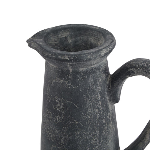 Alnham Tall Grey Ceramic Jug