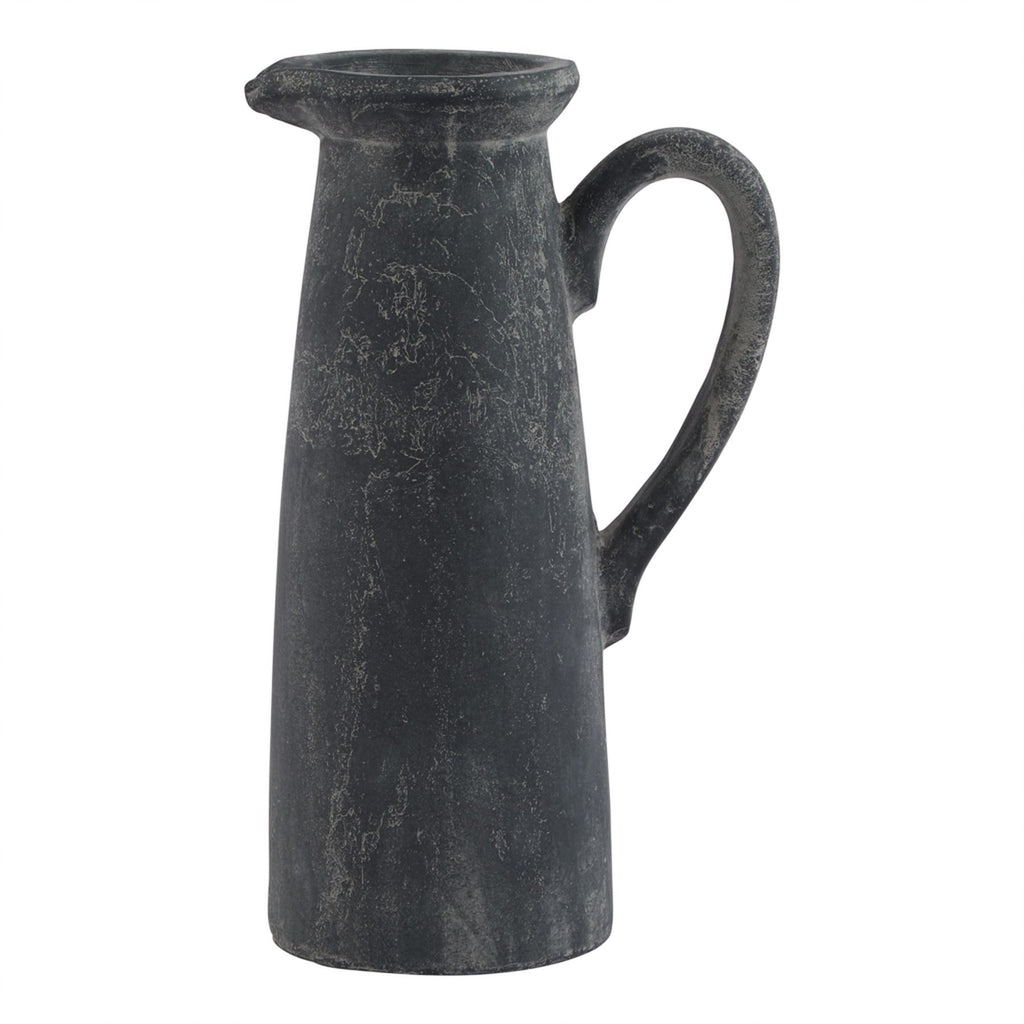 Alnham Tall Grey Ceramic Jug