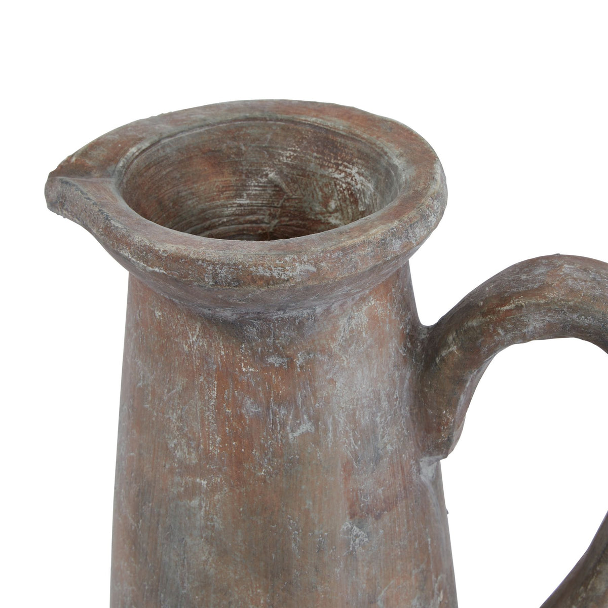 Ayle Tall Brown Ceramic Jug