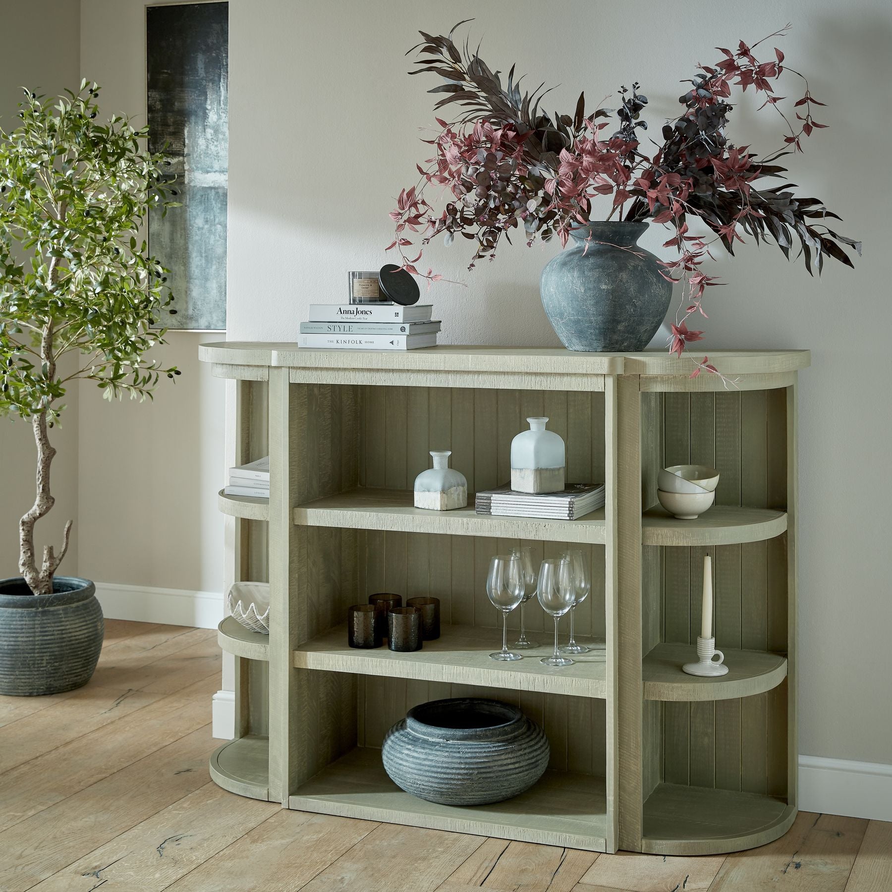 Hallington Grey Ceramic Vase