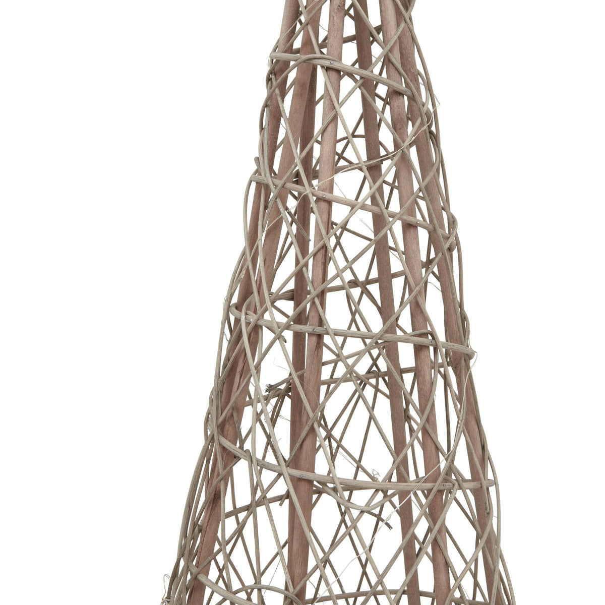 Berrington Large LED Wicker Christmas Tree