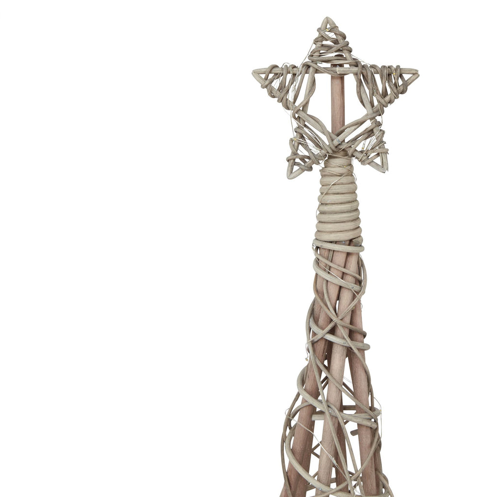 Bingfield LED Wicker Christmas Tree