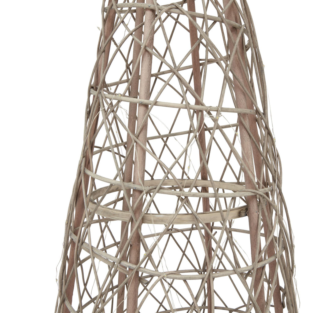 Bingfield LED Wicker Christmas Tree