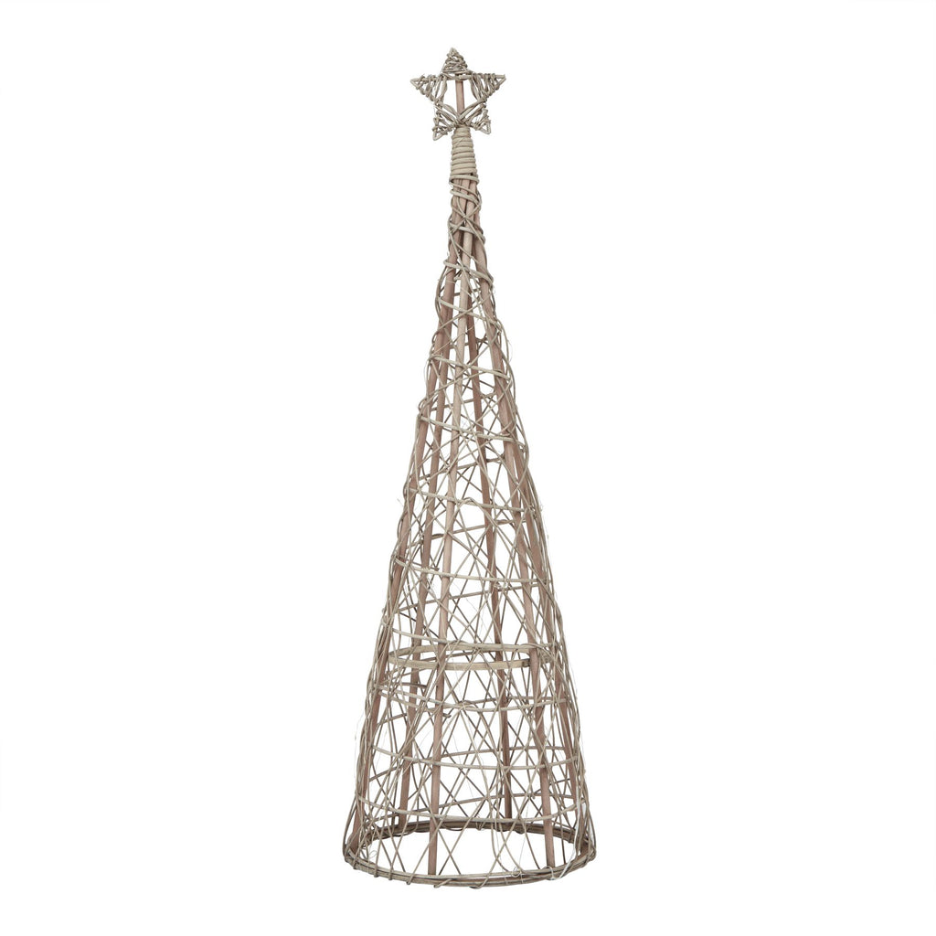 Bingfield LED Wicker Christmas Tree