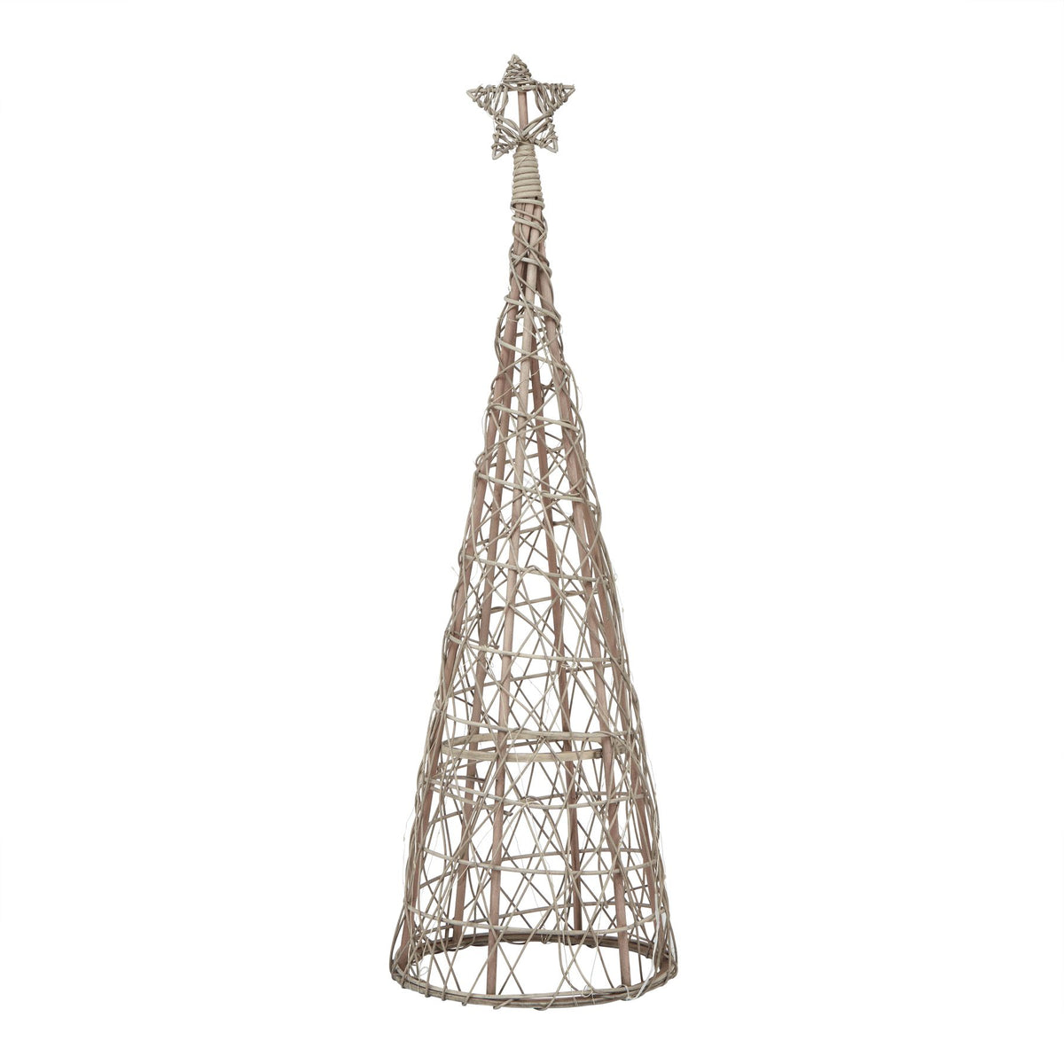 Bingfield LED Wicker Christmas Tree
