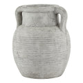 Coquet Ribbed Stone Urn