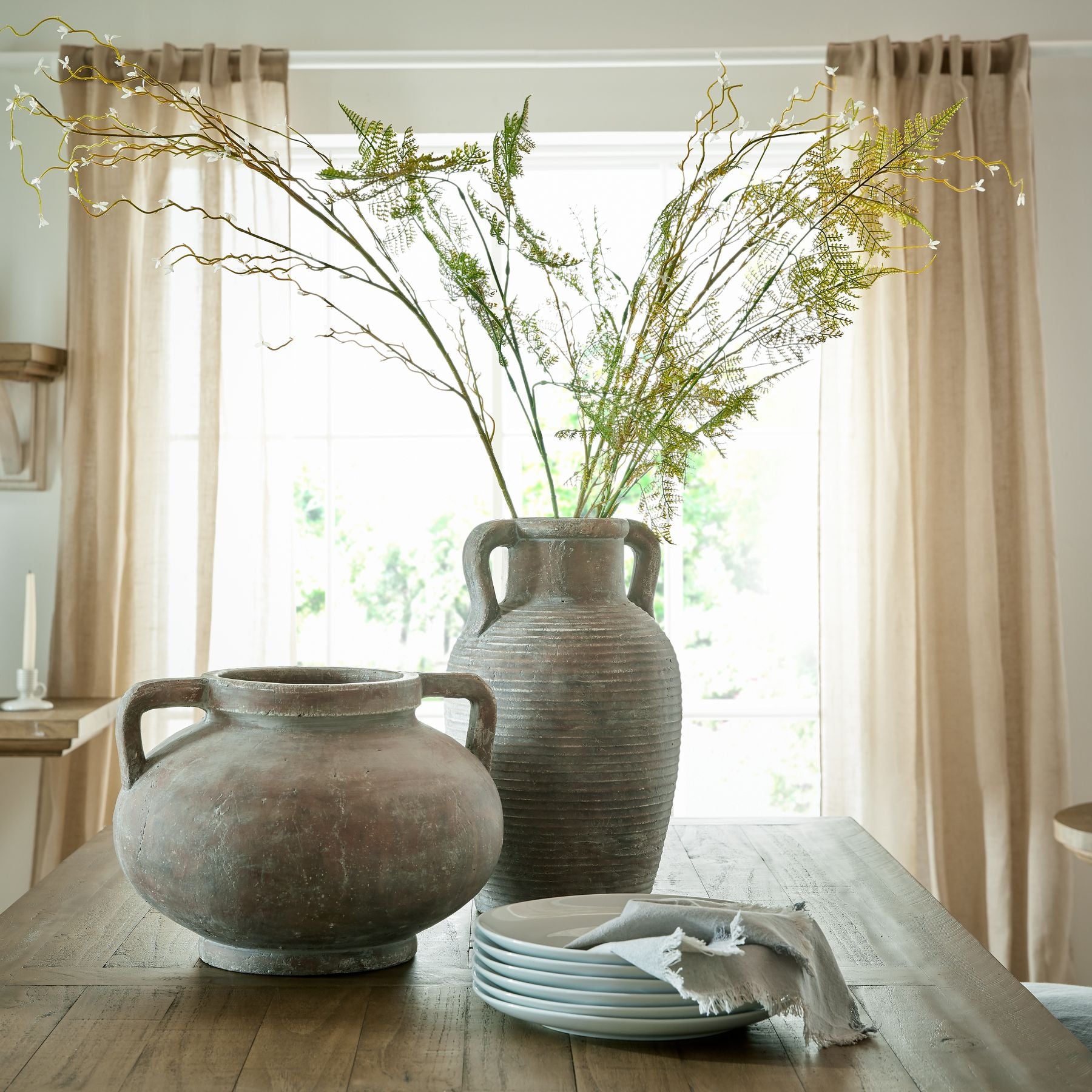 Hethpool Brown Ceramic Pot
